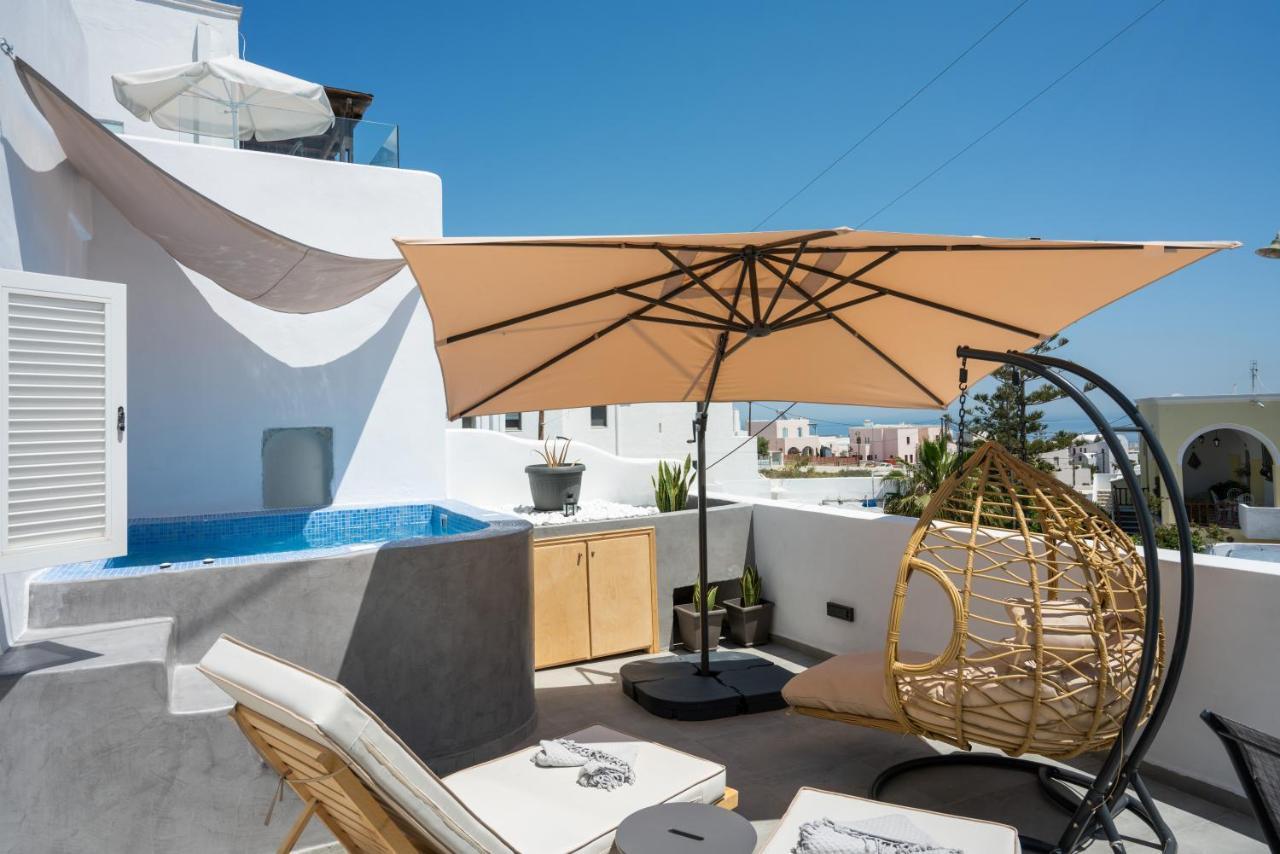 The Muses Of Santorini Private Jacuzzi Suites Vothon Exterior photo